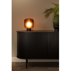 Lucide ELOISE - Stolní lampa - Ø 21 cm - 1xE27 - Černá