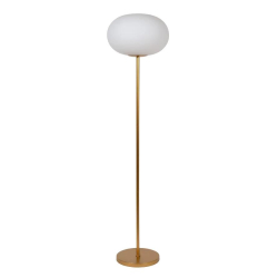 Lucide ELYSEE - Stojací lampa - Ø 38 cm - 1xE27 - Opál