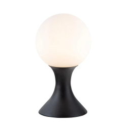 Lucide MOYA - Stolní lampa - Ø 12 cm - 1xG9 - Černá