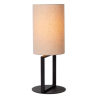 Lucide HERMAN - Stolní lampa - Ø 20 cm - 1xE27 - Smetanová