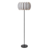 Lucide SPENCER - Stojací lampa - Ø 40 cm - 1xE27 - Šedá