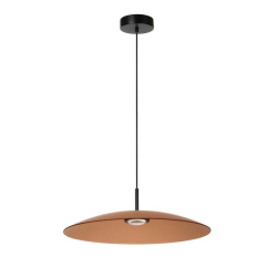 Lucide MENGA - Závěsné svítidlo - Ø 60 cm - LED Rozm. - 1x18,6W 2700K - Jantar