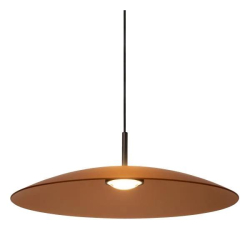 Lucide MENGA - Závěsné svítidlo - Ø 60 cm - LED Rozm. - 1x18,6W 2700K - Jantar