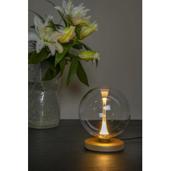 Lucide GISELA - Stolní lampa - Ø 16 cm - LED - 1x5W 2700K - Transparent