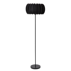 Lucide SPENCER - Stojací lampa - Ø 40 cm - 1xE27 - Černá