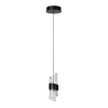 Lucide KLIGANDE - Závěsné světlo - Ø 13 cm - LED - 1x9W 2700K - Černá