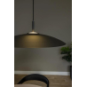 Lucide MENGA - Závěsné svítidlo - Ø 60 cm - LED Rozm. - 1x18,6W 2700K - Smoke Grey