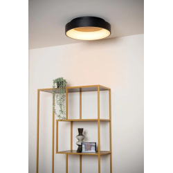 Lucide MIRAGE - Zapuštěné stropní svítidlo - Ø 45 cm - LED Rozm. - 1x33W 2700K - Černá