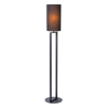 Lucide HERMAN - Stojací lampa - Ø 26 cm - 1xE27 - Černá