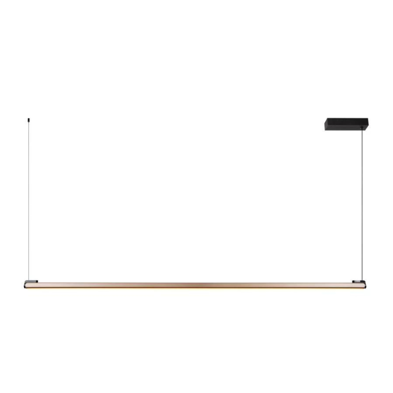 Lucide BRAGA - Závěsné svítidlo - LED Dim. - 1x36W 2700K/4000K - Káv