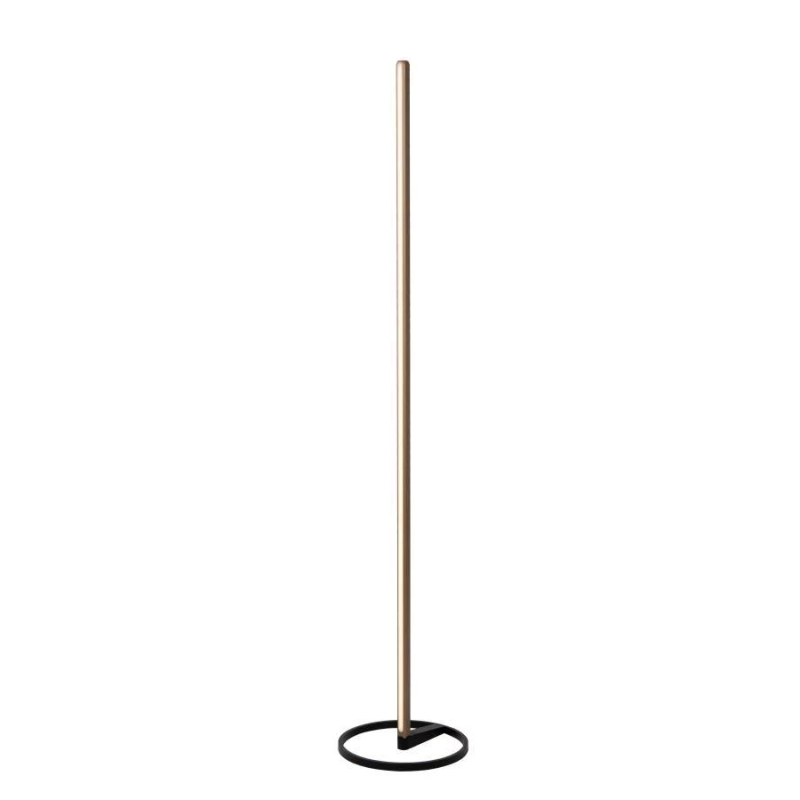 Lucide BRAGA - Stojací lampa - Ø 30 cm - LED Rozm. - 1x22W 2700K/4000K - Káv