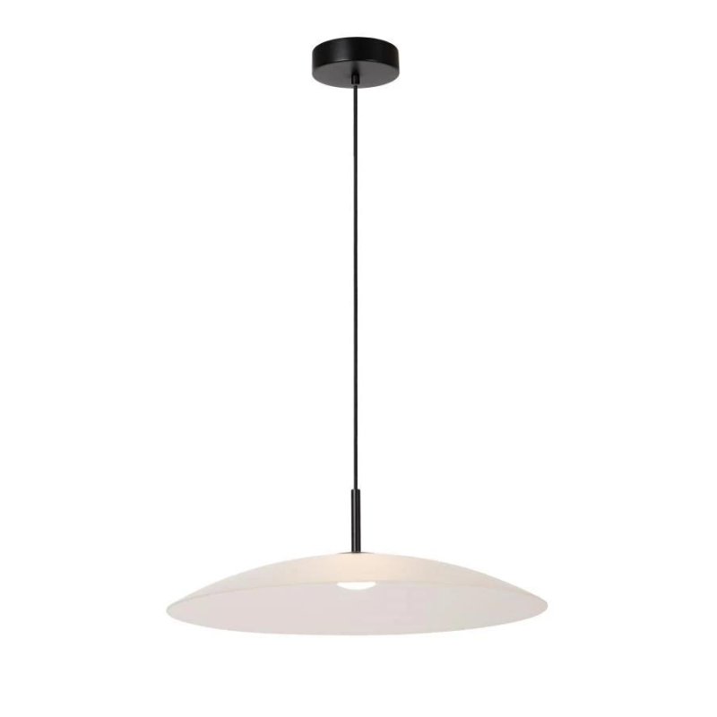 Lucide MENGA - Závěsné svítidlo - Ø 60 cm - LED Rozm. - 1x18,6W 2700K - Opál