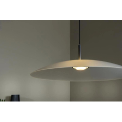 Lucide MENGA - Závěsné svítidlo - Ø 60 cm - LED Rozm. - 1x18,6W 2700K - Opál