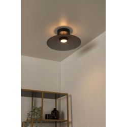 Lucide MENGA - Zapuštěné stropní svítidlo - Ø 40 cm - LED Rozm. - 1x11W 2700K - Smoke Grey