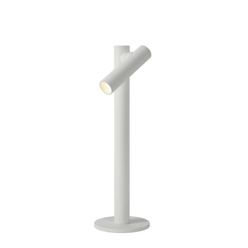 Lucide ANTRIM - Dobíjecí stolní lampa Vnitřní/Venkovní - Baterie/baterie - Rozm. - 1x2,2W 2700K - IP54 - S podložkou pro 