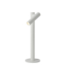 Lucide ANTRIM - Dobíjecí stolní lampa Vnitřní/Venkovní - Baterie/baterie - Rozm. - 1x2,2W 2700K - IP54 - S podložkou pro 