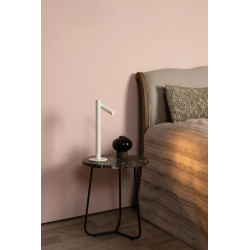 Lucide ANTRIM - Dobíjecí stolní lampa Vnitřní/Venkovní - Baterie/baterie - Rozm. - 1x2,2W 2700K - IP54 - S podložkou pro 