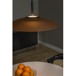 Lucide MENGA - Závěsné svítidlo - Ø 40 cm - LED Rozm. - 1x11W 2700K - Jantar