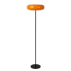 Lucide SENTINO - Stojací lampa - Ø 40 cm - 3xG9 - Oranžová