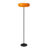 Lucide SENTINO - Stojací lampa - Ø 40 cm - 3xG9 - Oranžová