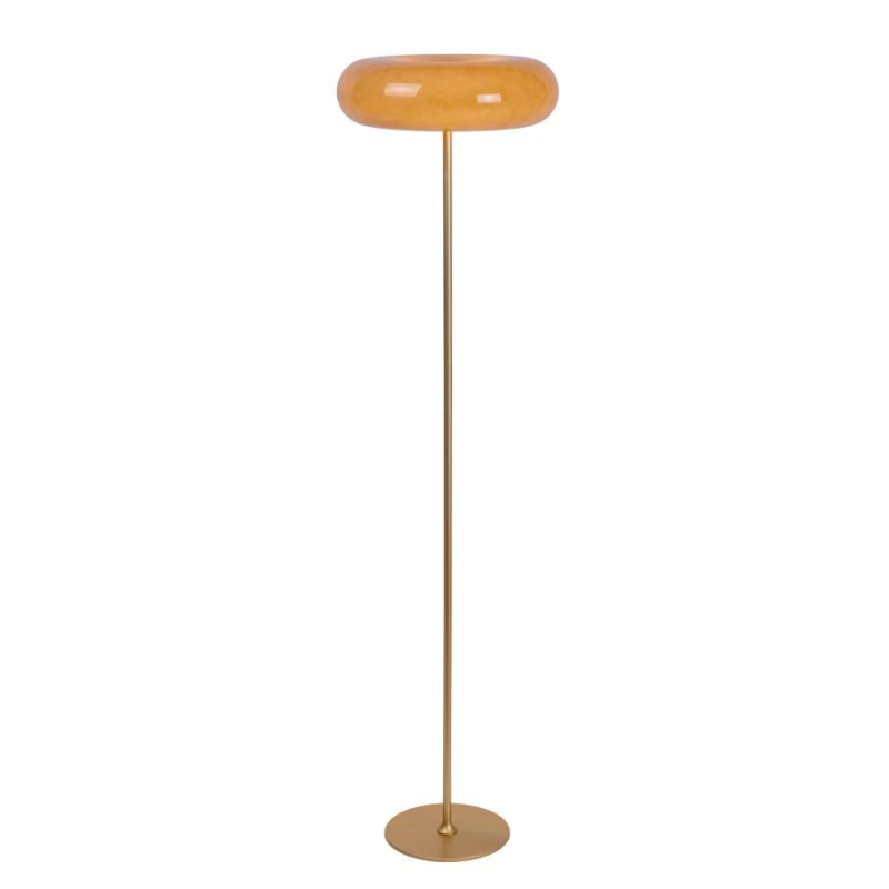 Lucide SENTINO - Stojací lampa - Ø 40 cm - 3xG9 - Taupe