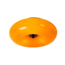 Lucide SENTINO - Zapuštěné stropní svítidlo - Ø 30 cm - 3xG9 - Oranžové