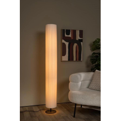 Lucide FOLD - Stojací lampa - Ø 20 cm - 3xE27 - Bílá