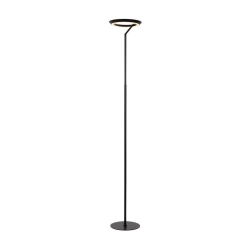 Lucide CELESTE - Stojací lampa - Ø 28 cm - LED Rozm. - 1x21W 2700K - Černá