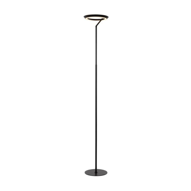 Lucide CELESTE - Stojací lampa - Ø 28 cm - LED Rozm. - 1x21W 2700K - Černá