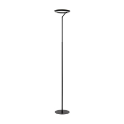 Lucide CELESTE - Stojací lampa - Ø 28 cm - LED Rozm. - 1x21W 2700K - Černá