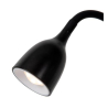 Lucide MILO - Stolní lampa - Ø 12,8 cm - LED - 1x3,2W 3000K - Černá