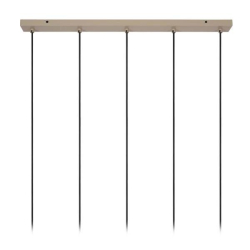 Lucide EVORA - Pendant light - ? 10 cm - 5xGU10 - Taupe