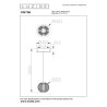 Lucide CINTRA - Pendant light - D14 cm - LED - 1x5,7W 2700K - Transparant