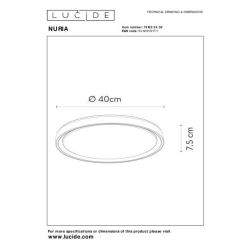 NURIA - Stropní svítidlo - Ø 40 cm