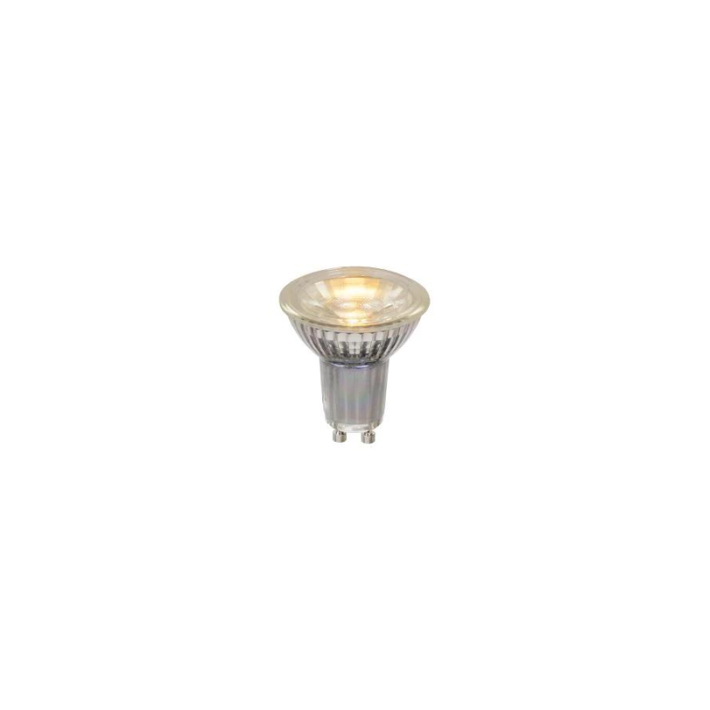 Lucide LED žárovka - Ø 5 cm - LED - GU10 - 1x5W 2700K - Průhledné 49008/05/60