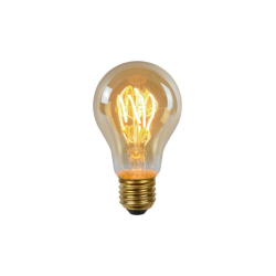 Lucide LED žárovka - okrasné vlákno - Ø 6 cm - stmívatelné - 1x5W 2200K - Jantarová 49042/05/62