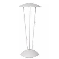 Lucide RENEE - Dobíjecí stolní lampa Vnitřní/Venkovní - Ø 12,3 cm - LED stm. - 1x2,2W 2700K/3000 - bílá