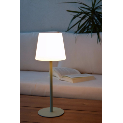 Lucide TYON - Dobíjecí stolní lampa Vnitřní/Venkovní - baterie - LED stm. - IP65 - Zelená