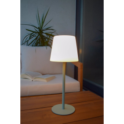 Lucide TYON - Dobíjecí stolní lampa Vnitřní/Venkovní - baterie - LED stm. - IP65 - Zelená