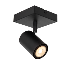 Lucide AMIGO - Wall spotlight / Wall light - 1xGU10 - černé