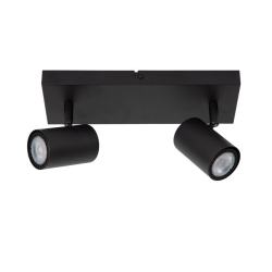 Lucide AMIGO - Ceiling spotlight - 2xGU10 - černé