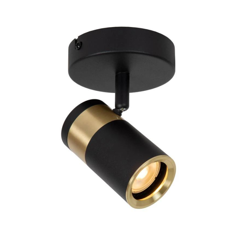 Lucide GORIK - Wall spotlight / Wall light - 1xGU10 - černé Lucide GORIK - Wall spotlight / Wall light - 1xGU10 - černé