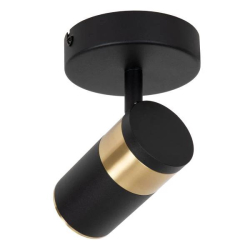 Lucide GORIK - Wall spotlight / Wall light - 1xGU10 - černé