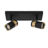 Lucide GORIK - Ceiling spotlight - 2xGU10 - černé