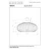 Lucide ARMONI - Flush ceiling light - Ø 52 cm - 1xE27 - černé