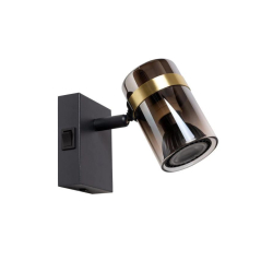 Lucide UPTON - Wall light - 1xGU10 - šedá