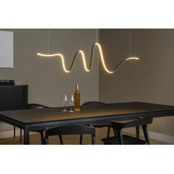 Lucide Premium LAMBADA - Pendant light - LED Dim. - 1x33W 2700K/3200K - zlatá/mosazná