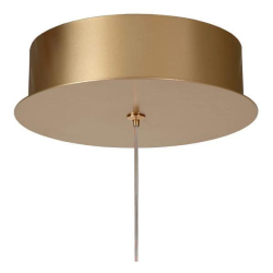 Lucide Premium LAMBADA - Pendant light - LED Dim. - 1x33W 2700K/3200K - zlatá/mosazná