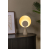 Lucide CASTAMAR - stolní lampa - Ø 25,5 cm - LED - 1x8W 2100K - Taupe