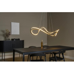 Lucide Premium SARDANA - Pendant light - LED Dim. - 1x54W 2700K - zlatá/mosazná